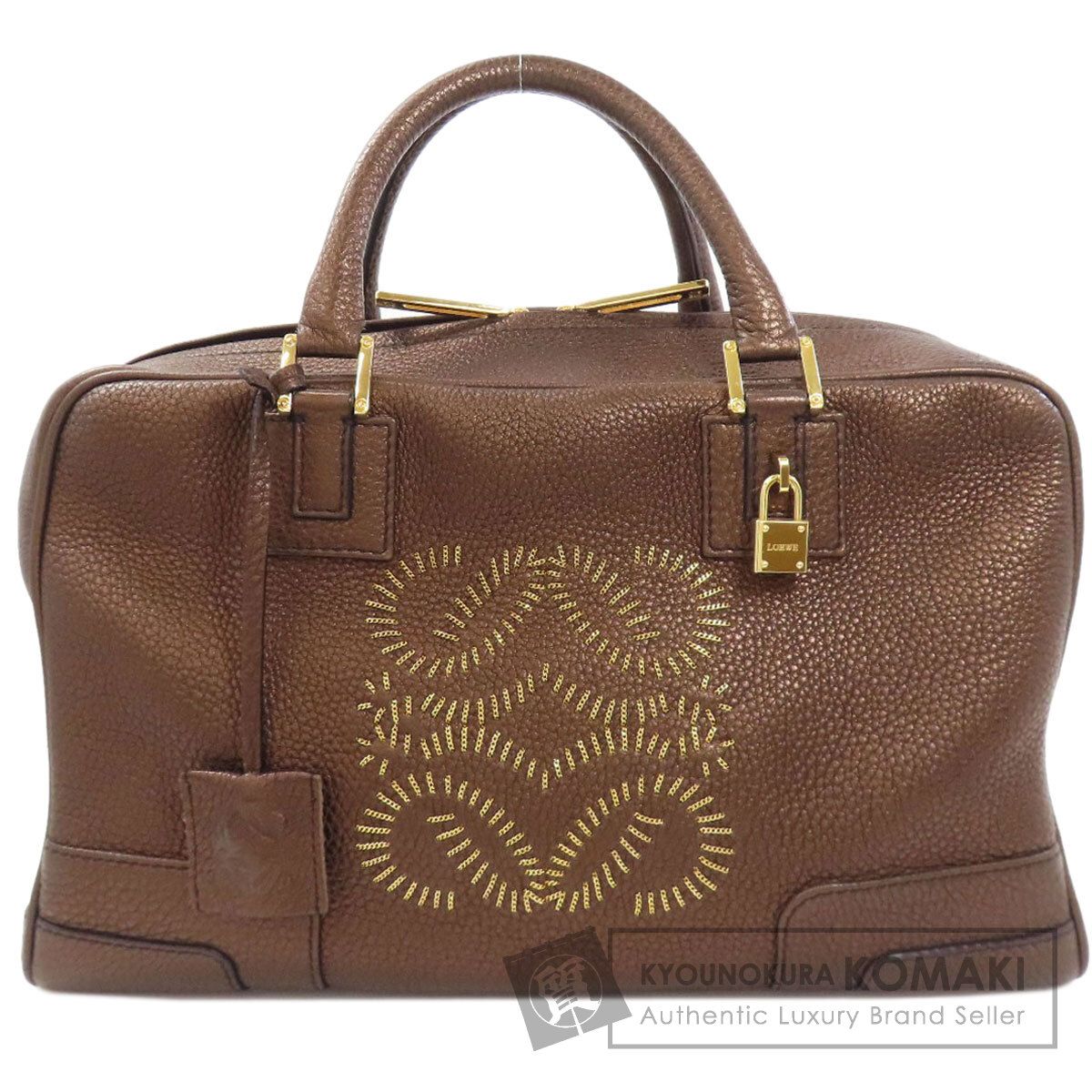 LOEWE ロエベ アマソナ ハンドバッグ カーフ レディース [中古]