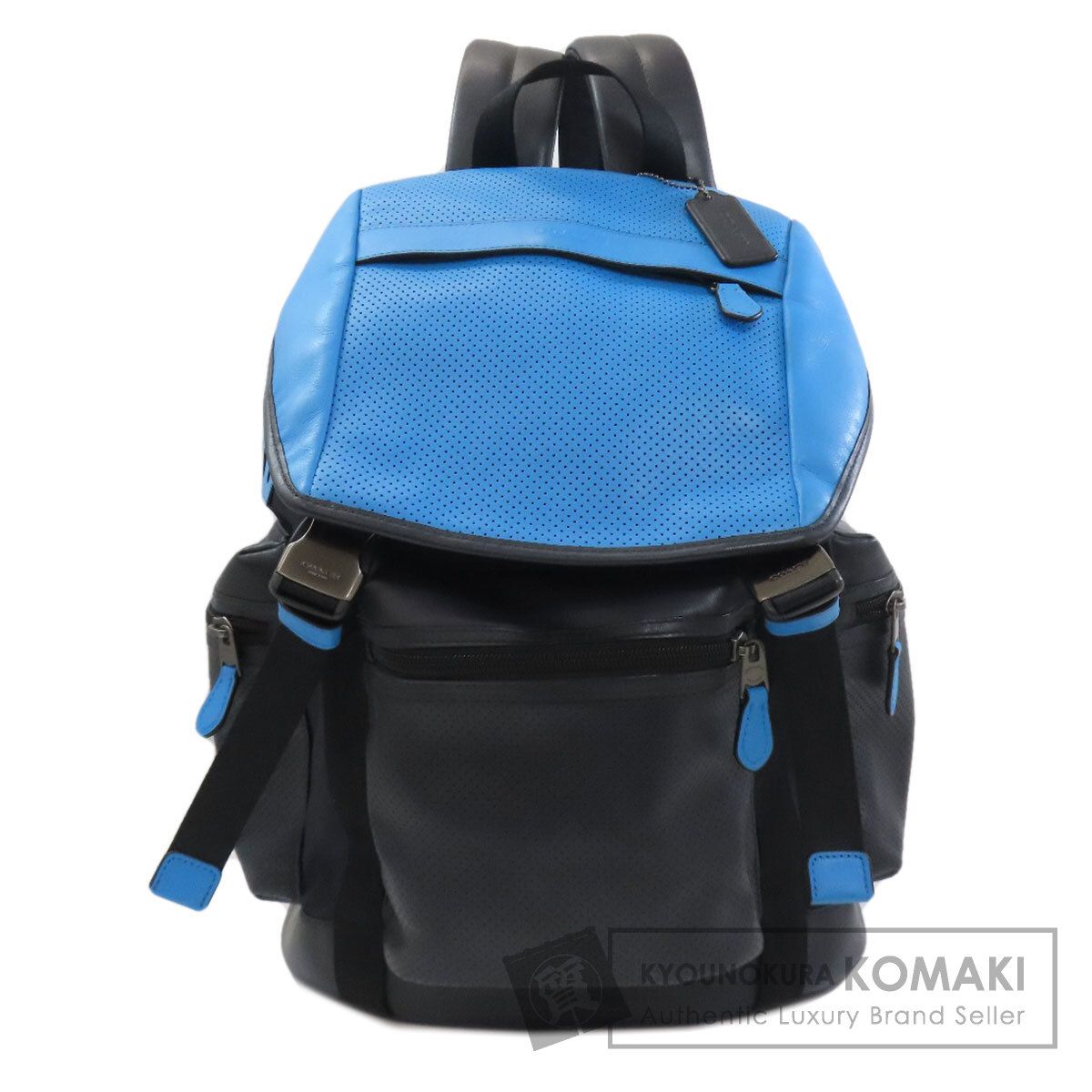 COACH コーチ F72018 ロゴ リュック・デイパック レザー レディース [中古]