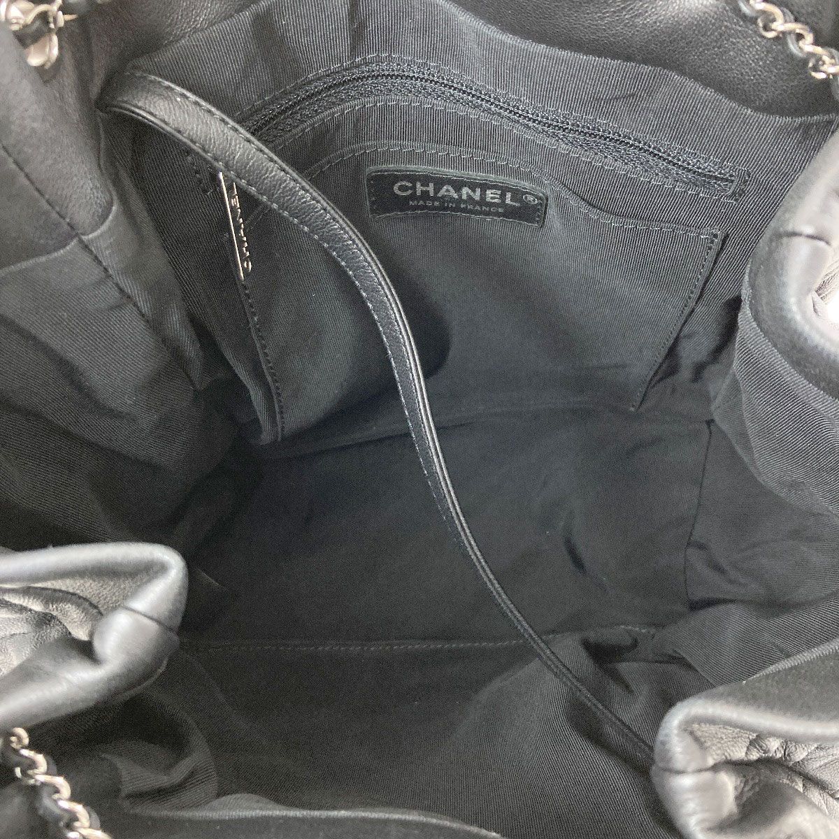 CHANEL シャネル チェーンバッグ マトラッセ シルバー金具 2WAY 