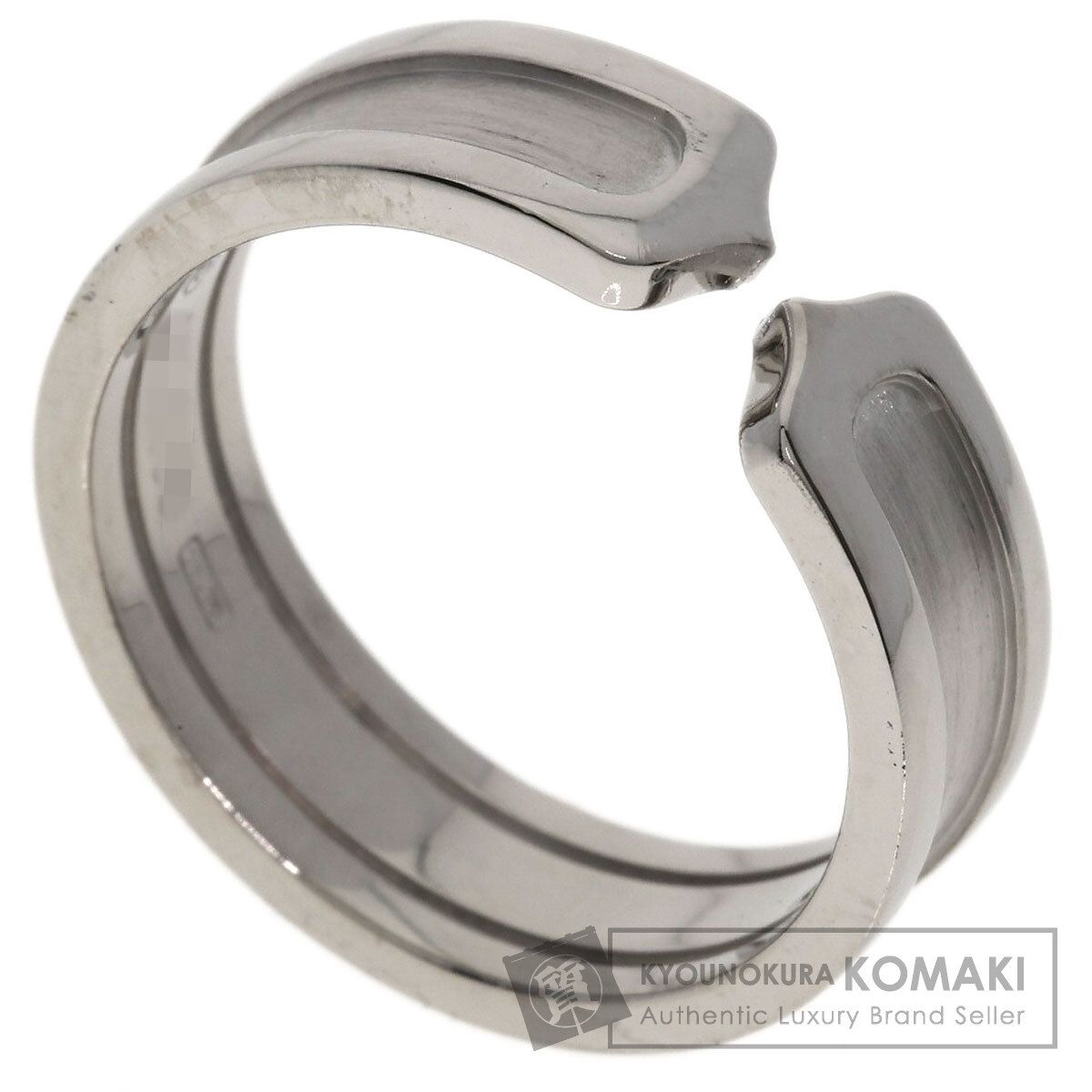 CARTIER カルティエ C2リング #60 リング・指輪 K18WG レディース [中古]