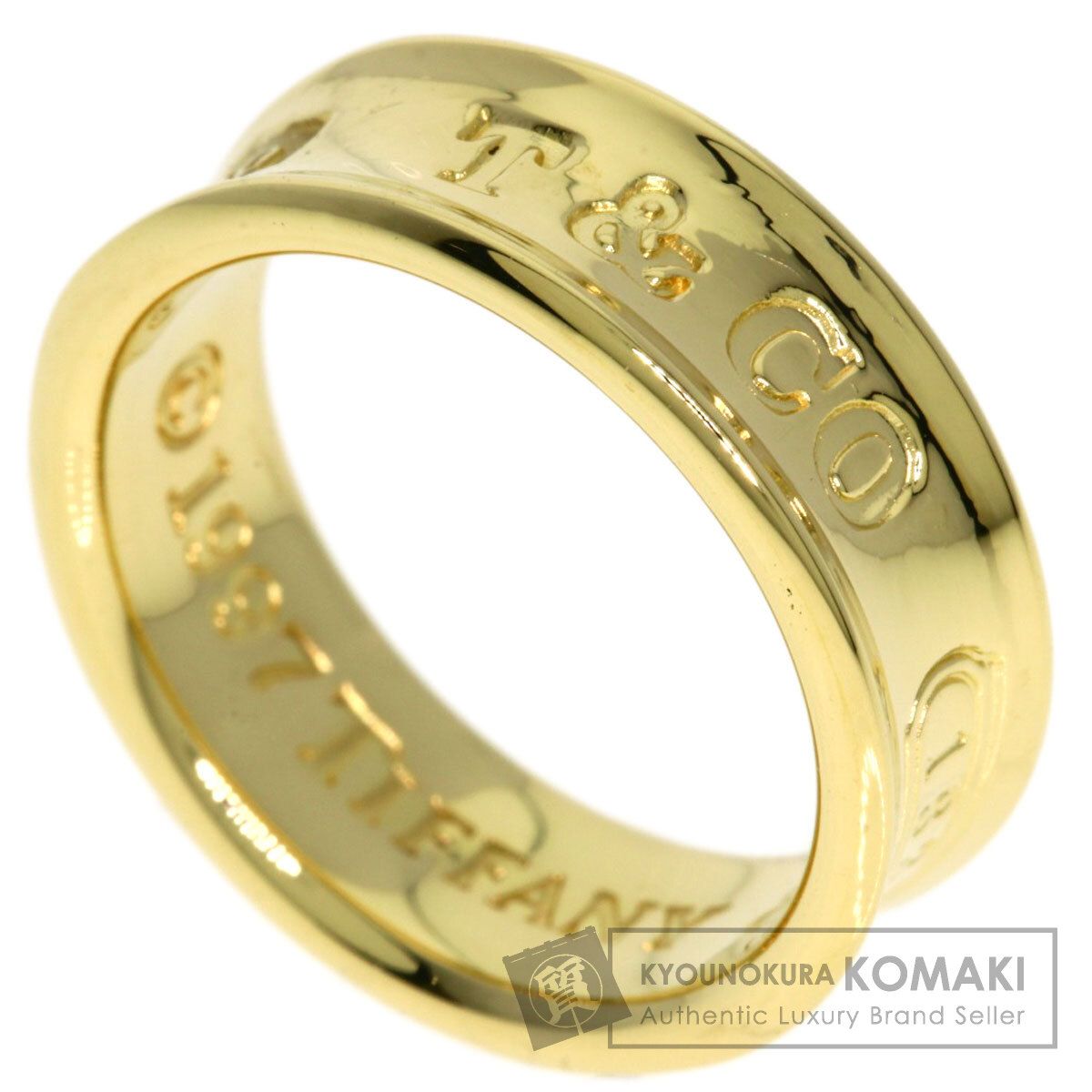 TIFFANY&Co. ティファニー 1837 ナロー リング・指輪 K18YG レディース [中古]