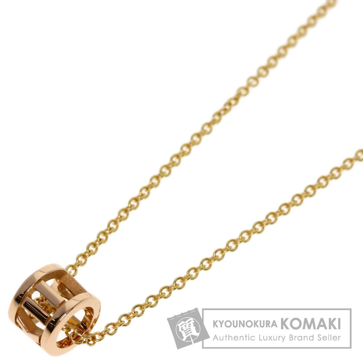 TIFFANY&Co. ティファニー オープン アトラス ネックレス K18YG レディース [中古]