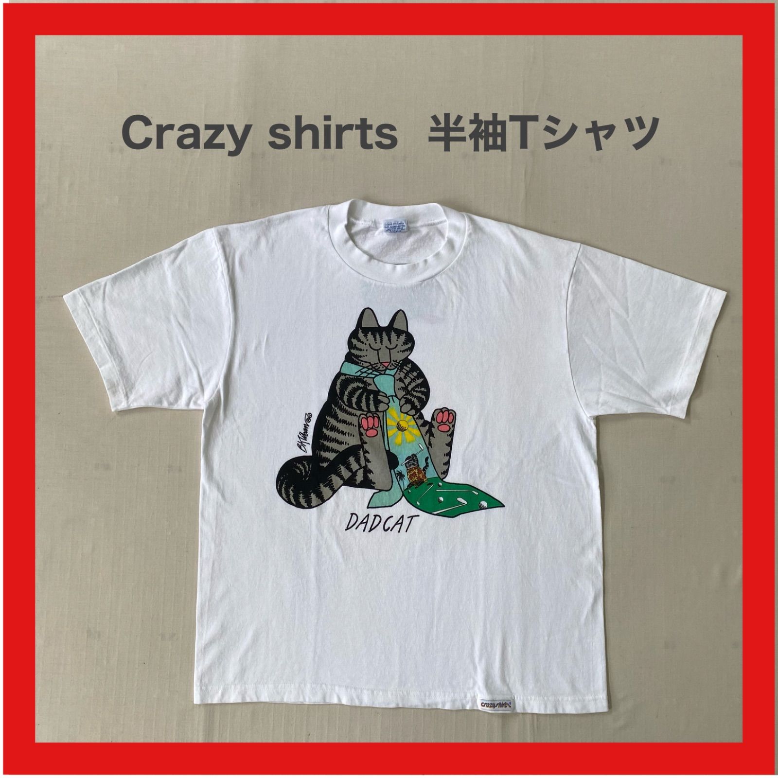 crazyshirts クレイジーシャツ クリバンキャット Tシャツ カットソー