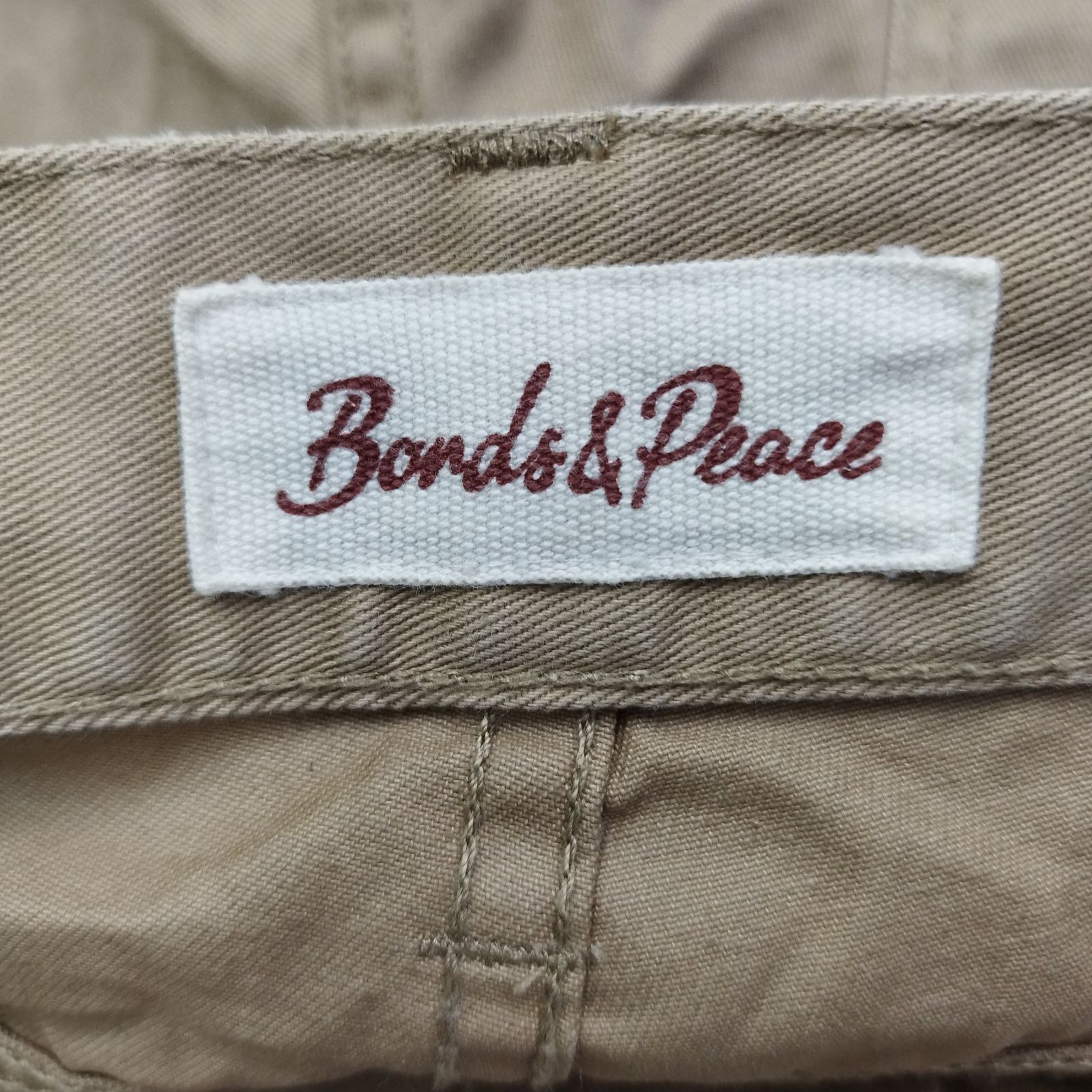 BONDS&PEACE ボンズアンドピース カラーデニム パンツ ストレート 