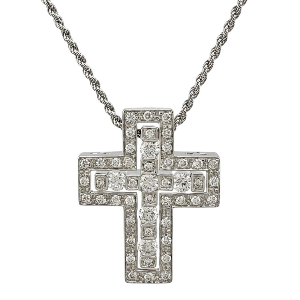 ダミアーニ ベル エポック ネックレス 18金 K18ホワイトゴールド ダイヤモンド レディース Damiani 中古 ダミアーニ 247,500円