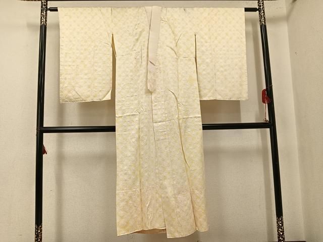 平和屋着物●長襦袢　無双仕立て　絞り　正絹　逸品　AABI0539ph