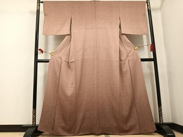 平和屋着物●江戸小紋　訪問着　吉祥文　正絹　逸品　AABI0550ph
