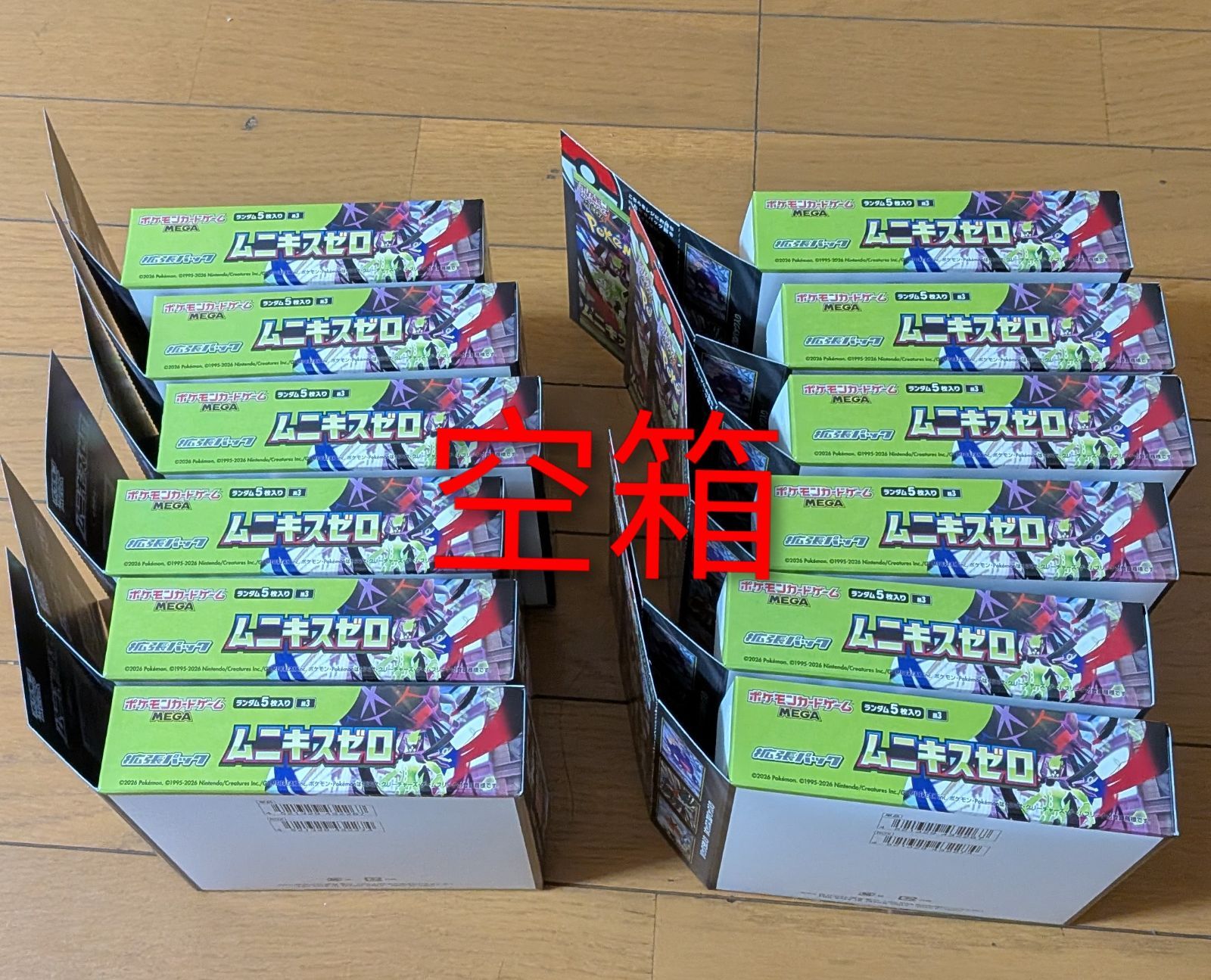 からばこのみ 空箱 ムニキスゼロ 12個 ペリペリ付き - メルカリ