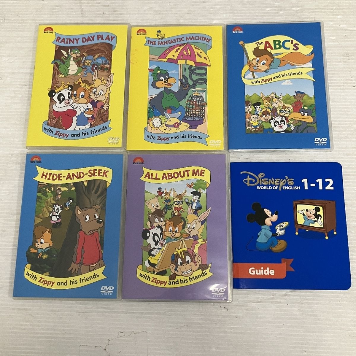 DWE 2019年頃 未開封含 ワールドファミリー DVD版 ディズニー セット