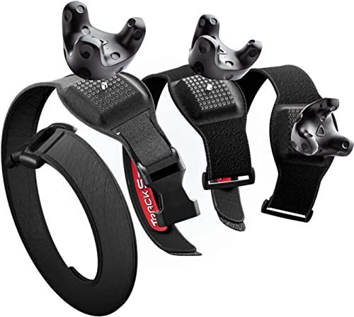 Rebuff Reality Track ストラップ Vive トラッカー用 - 調節可能な VR フルボディ トラッキング ストラップ、VR チャット モーション キャプチャ、Vive トラッカー 3.0 2.0 Ultimate と互換性 dcd88e7d