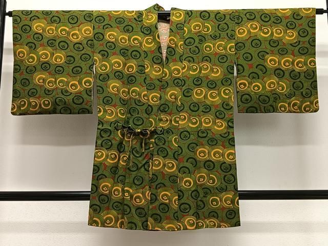平和屋着物#道中着 番傘 正絹 逸品 CABG3622ua