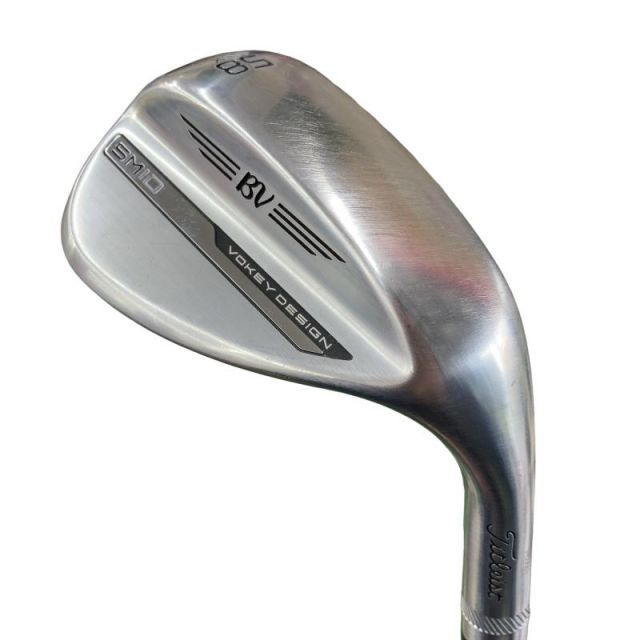 【中古】 タイトリスト VOKEY SPIN MILLED SM10 ツアークロム 58°/06°K ウェッジ WG Dynamic Gold (フレックスS) メンズ 男性用 右利き 右用 Cランク ゴルフクラブ