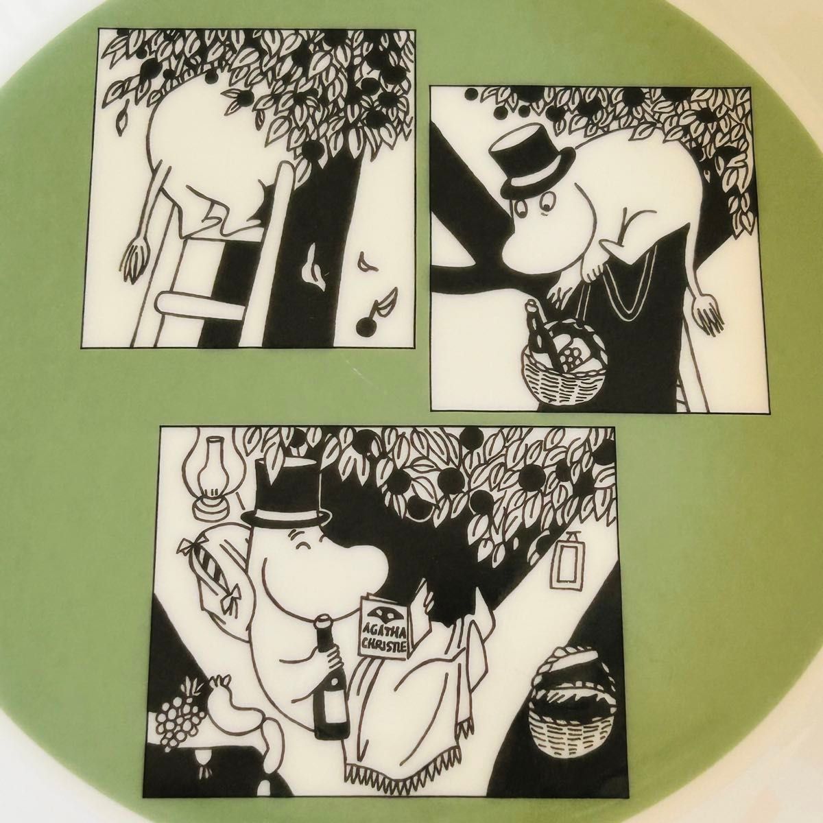アラビアムーミンプレートMoomin Collectors PlateGreen