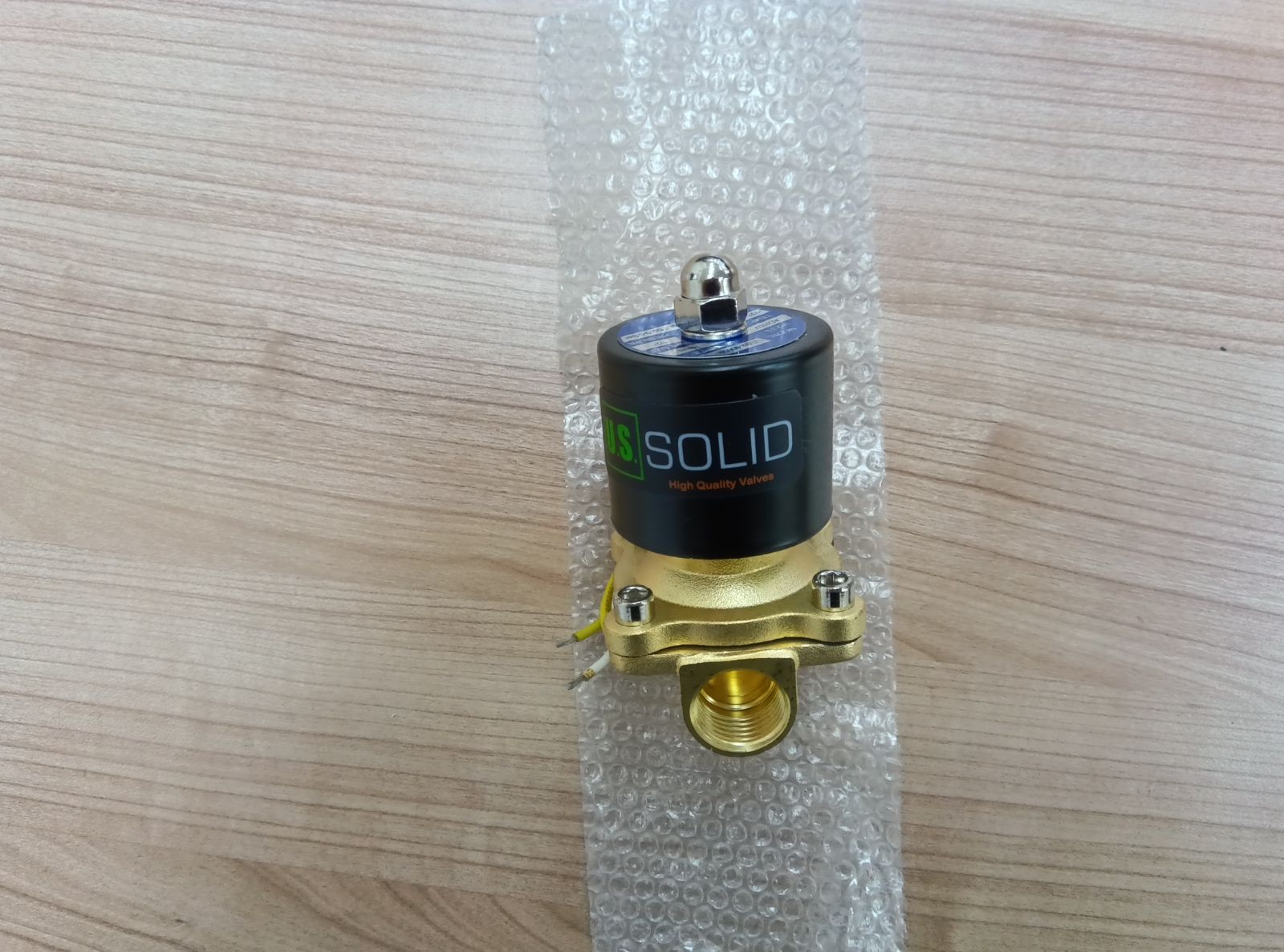 【105B31】U.S. Solid ソレノイドバルブ 電磁弁 AC 110V