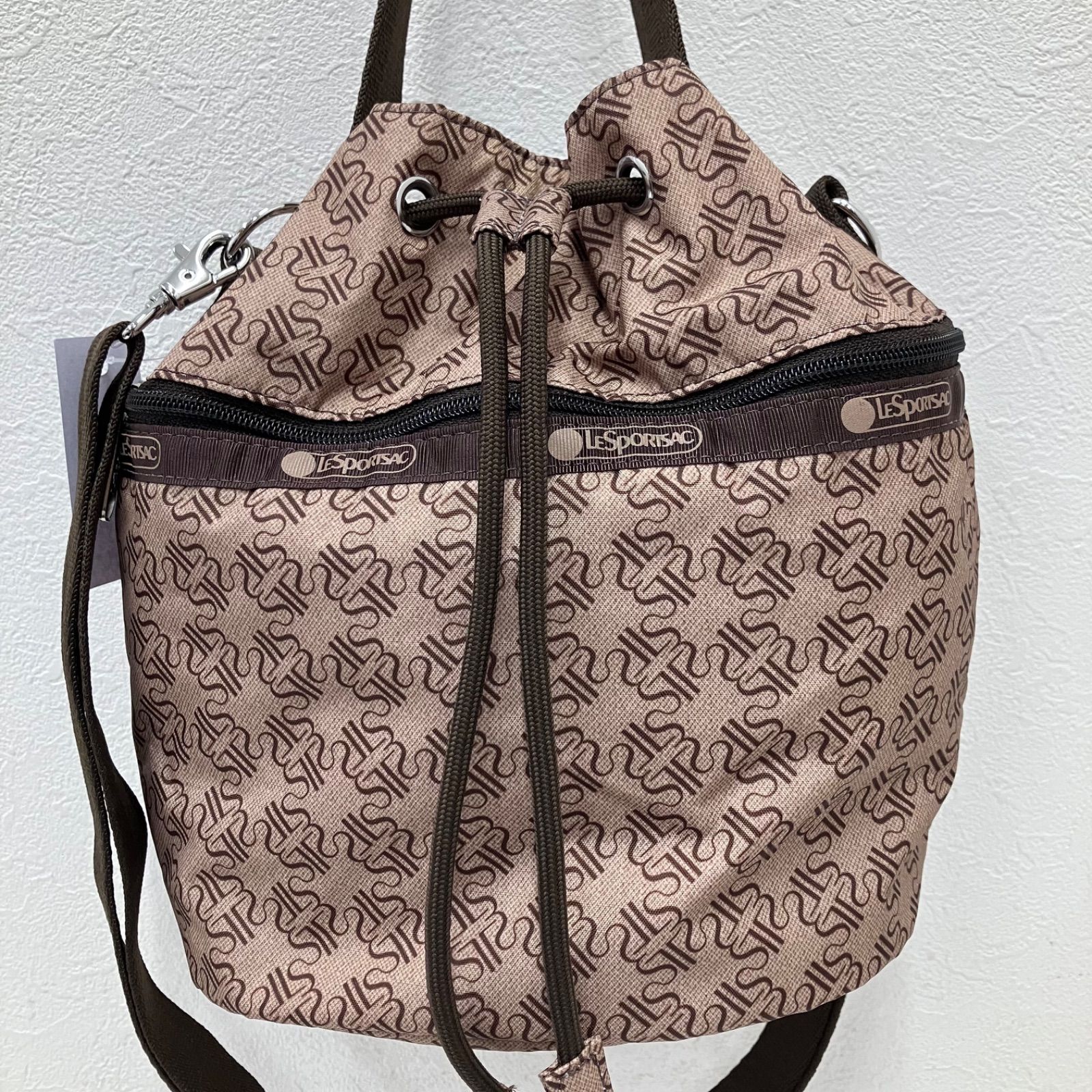 3744 LeSportsac レスポートサック トートバッグ 2way ショルダー 