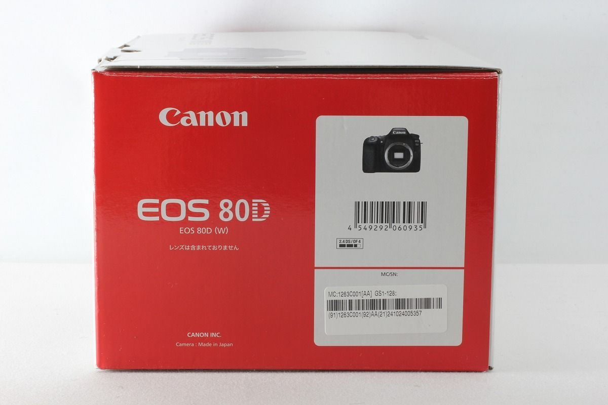 ★極上品★ CANON EOS 80D ボディ 元箱付属 キヤノン Canon EOS 80D ボディ 付属品満載 元箱 デジタル一眼レフ