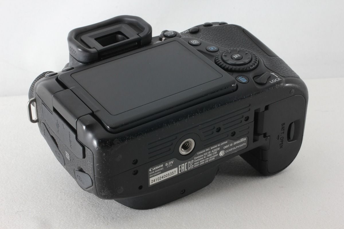 キヤノン Canon EOS 80D ボディ 付属品満載 元箱 デジタル一眼レフ