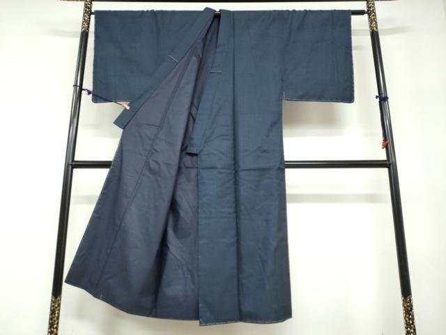 平和屋着物○男性 本場大島紬 アンサンブル 長羽織 100亀甲 総詰め