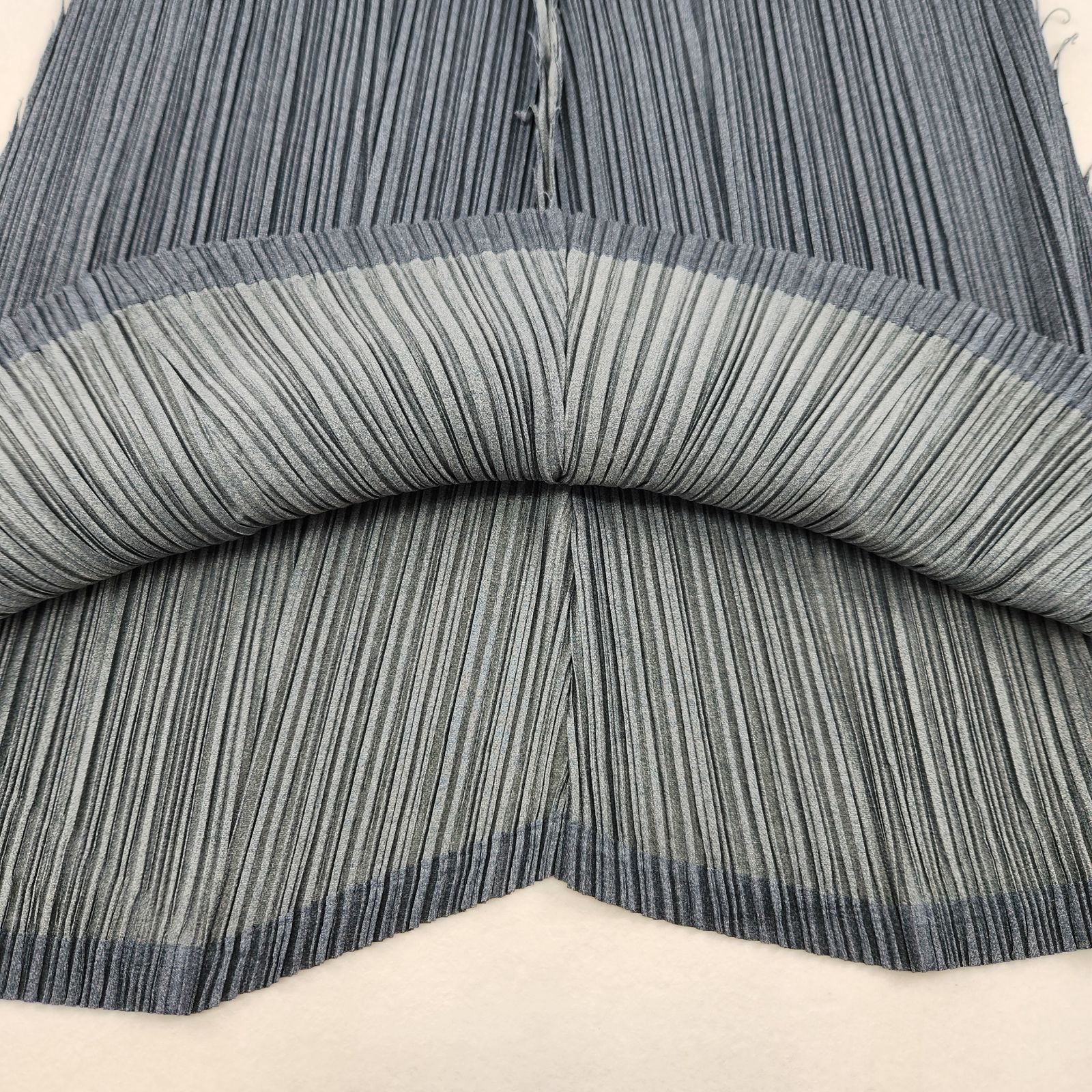 美品 PLEATS PLEASE ロングスカート プリーツプリーズ 変形 ダメージ