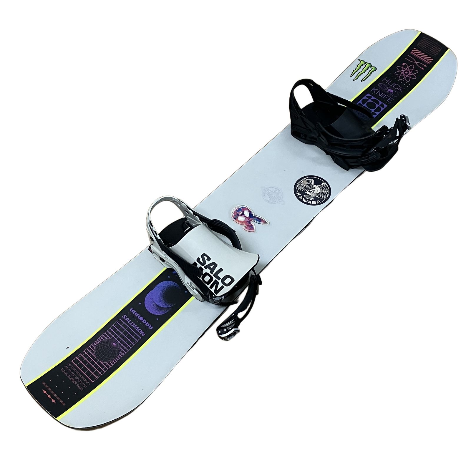 SALOMON HUCK KNIFE スノーボード ウインター 板 ソロモン 中古