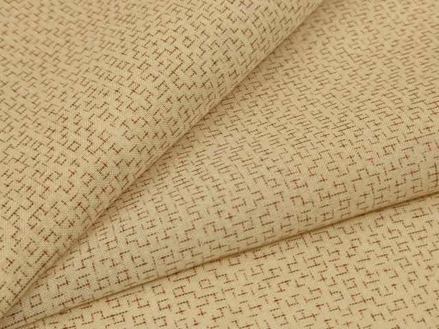 平和屋着物*夏物 紗紬 絣文様 正絹 逸品 AABI0609jd