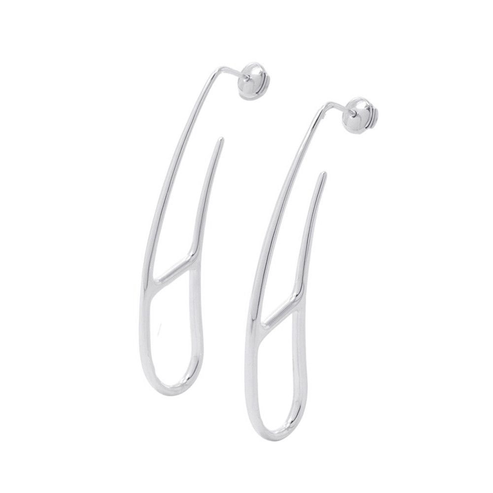 エルメス ピアス シェーヌダンクル ツイスト パンク ピアス Punk Earrings SV925シルバー HERMES ジュエリー