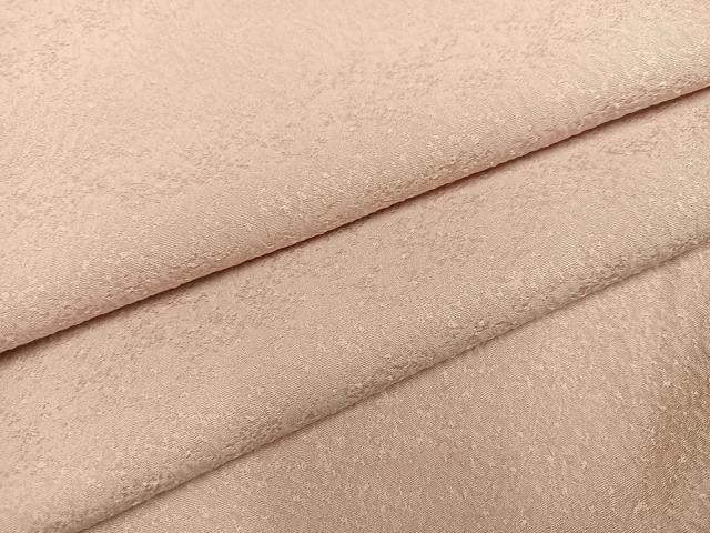 平和屋着物●上質な色無地　水柿色　正絹　逸品　AABI0515ph