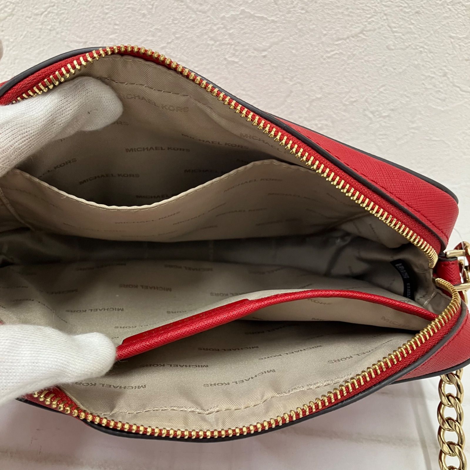 3732 MICHAEL KORS マイケルコース ショルダーバッグ 斜めがけ Jet Set 