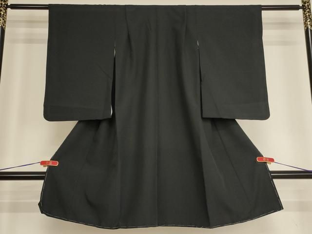 平和屋着物[]七五三　男の子　5歳　祝着　黒地　未使用　AABH2954ja