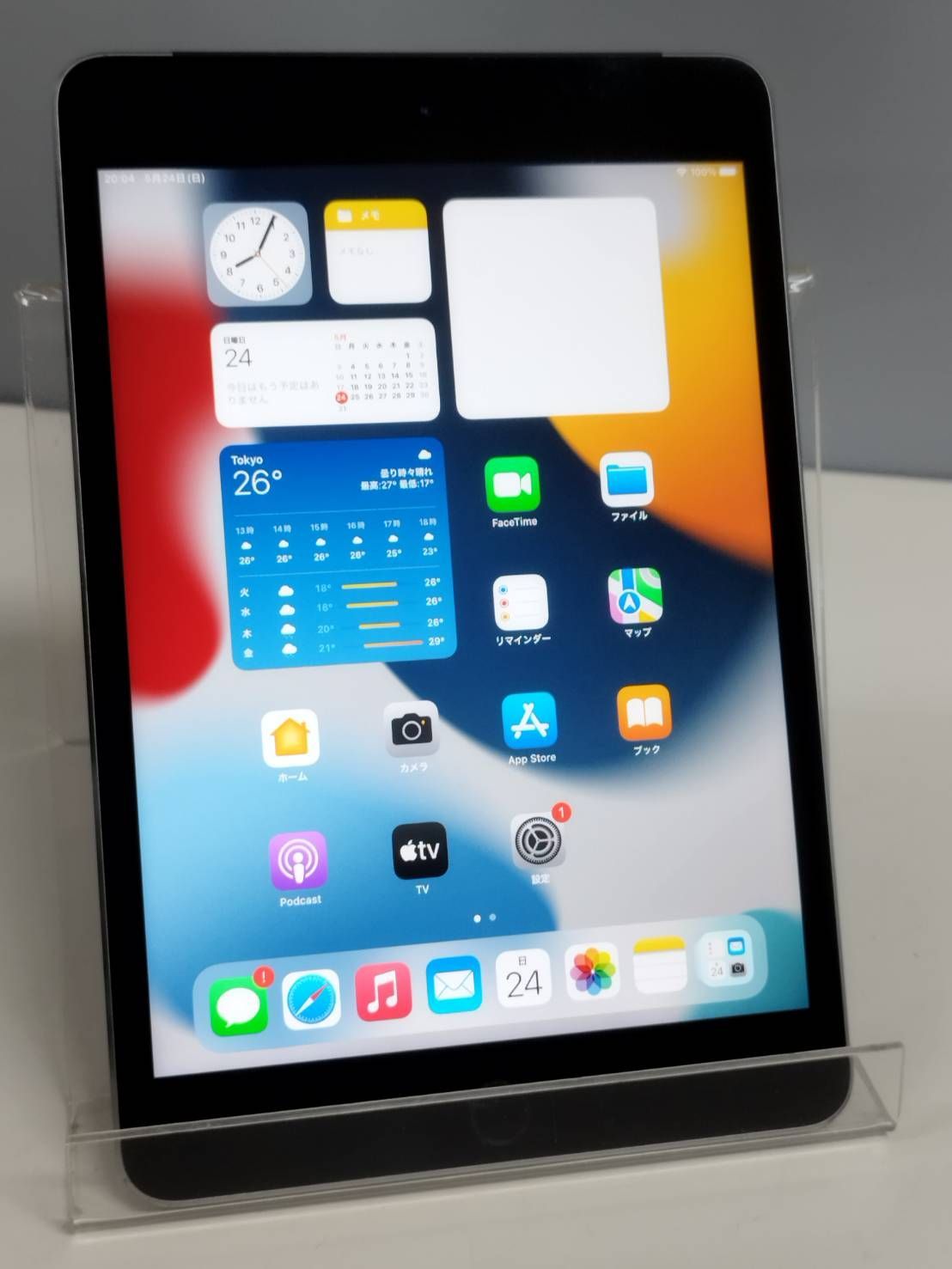 Wi-Fi+セルラー】iPad mini 4/7.9インチ/A1550/128GB〈MK762J/A