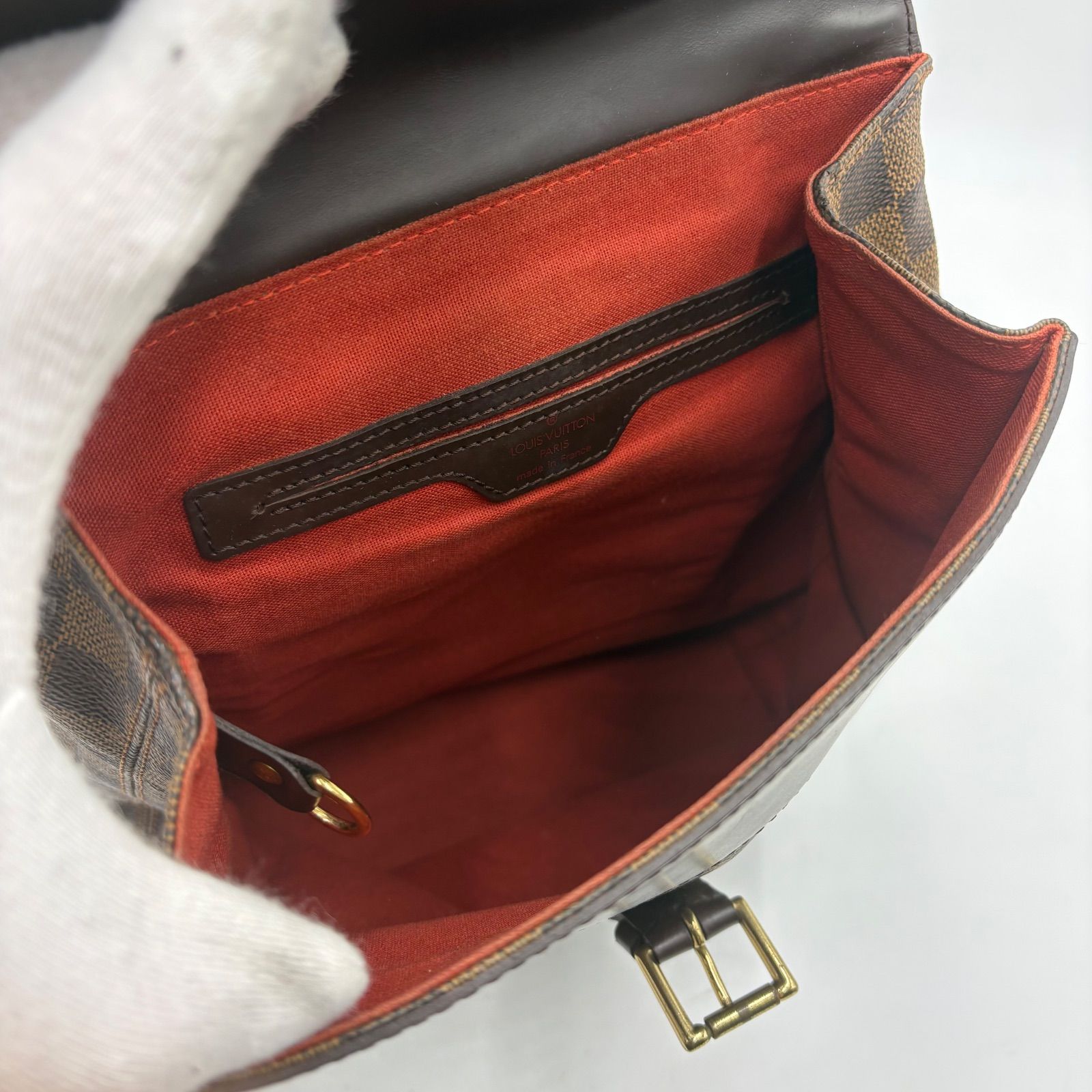 極美品◎LOUIS VUITTON ルイヴィトン ソーホー ダミエエベヌ 