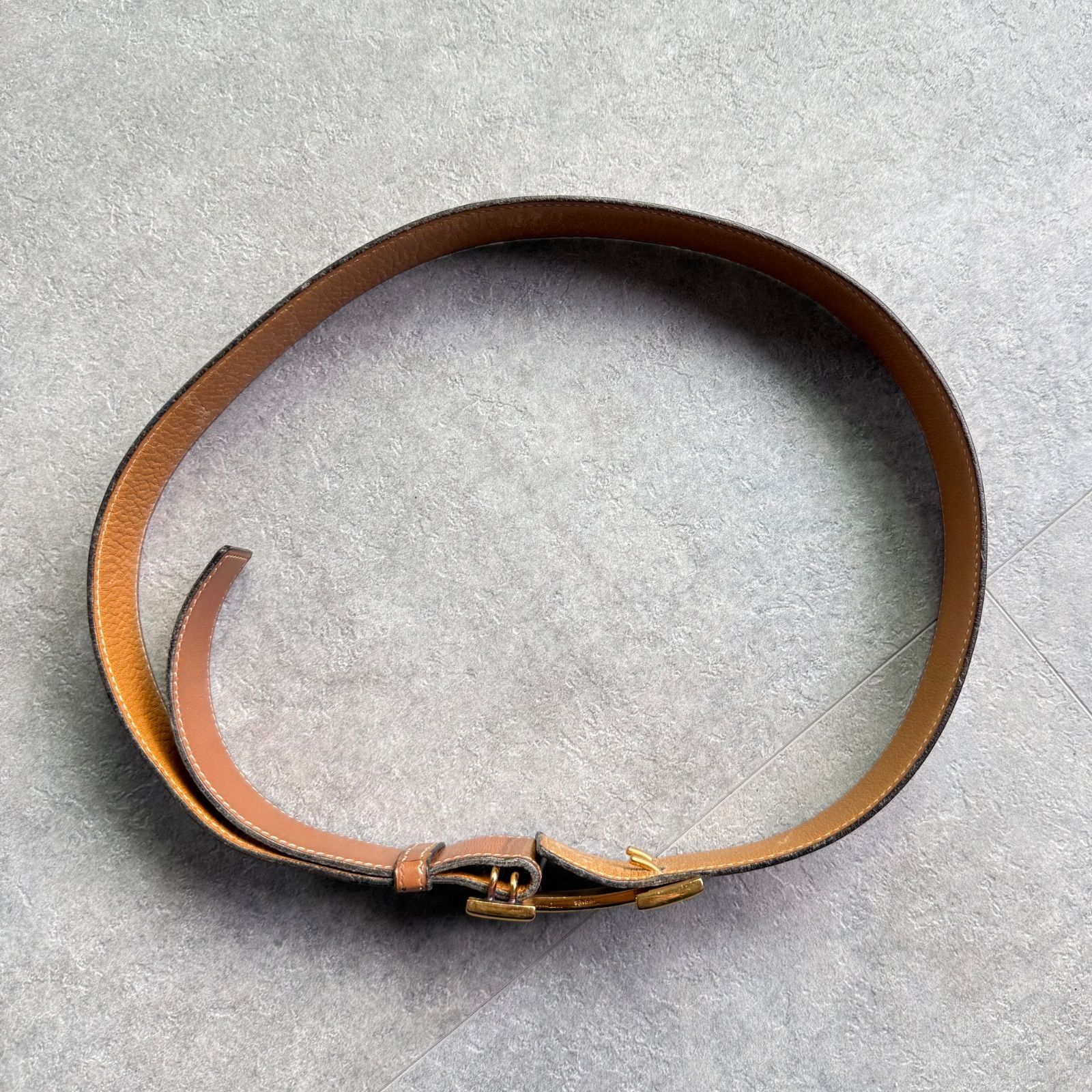 HERMES エルメス コンスタンス Hベルト キャメル ゴールド金具