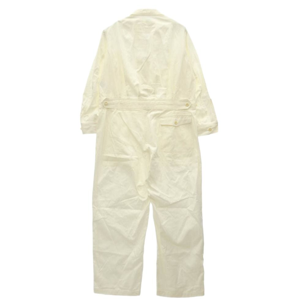 ローブス＆コンフェクションズ Robes&Confections Cotton Twill Reproduction Flight Suit コットンツイル フライト ジャンプ スーツ オールインワン ホワイト系 3【中古】