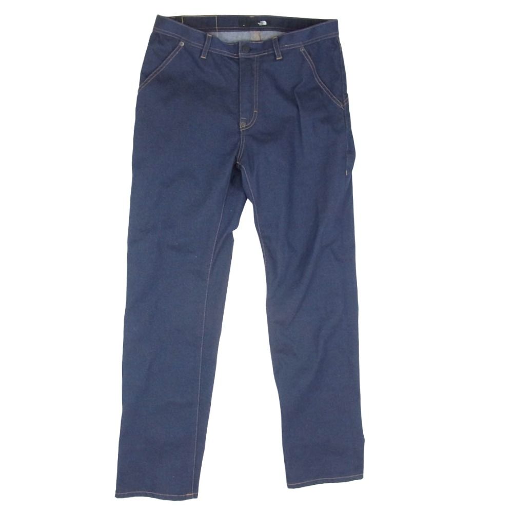 THE NORTH FACE ノースフェイス NB32204 DENIM CLIMBING STRAIGHT PANT デニム クライミング ストレート パンツ インディゴブルー系 M【中古】