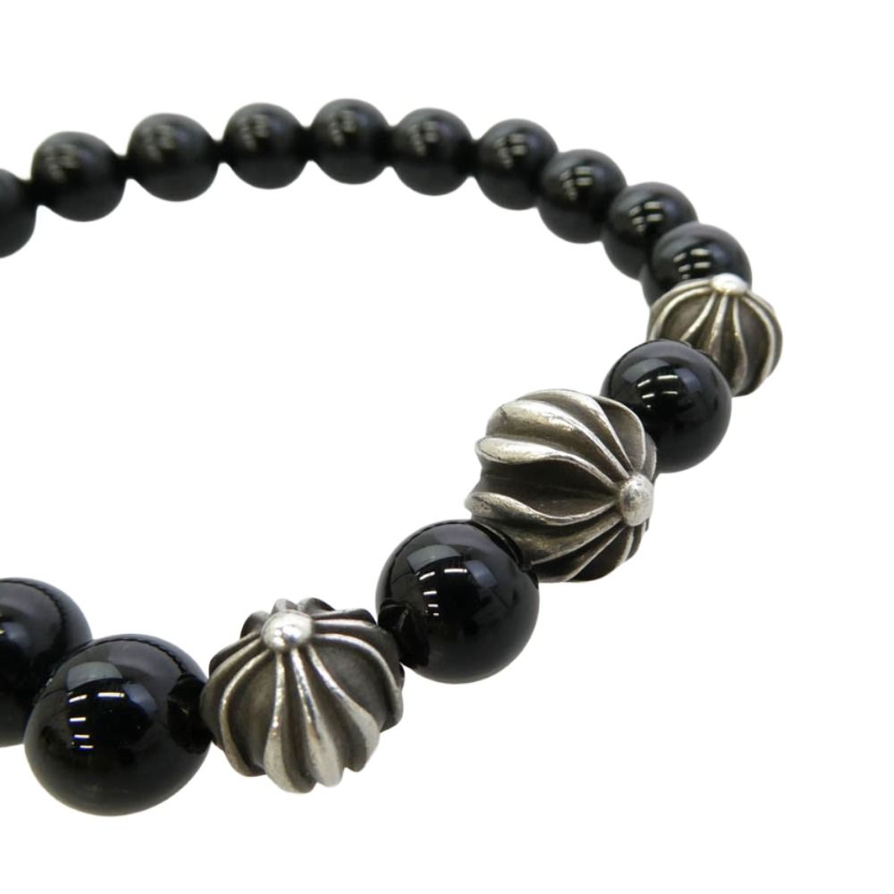クロムハーツ ビーズブレス BLACK BEAD 6MM V1 中古 CHROME HEARTS