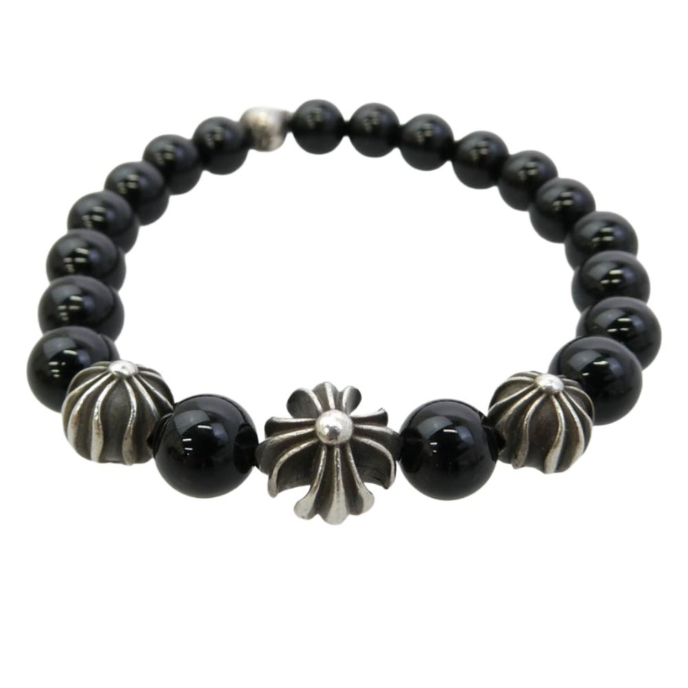CHROME HEARTS クロムハーツ（原本無） BEAD 8mm ビーズ ブレスレット