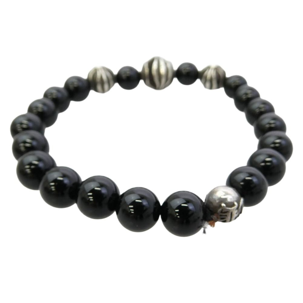 クロムハーツ BEADブレスレット中古 CHROME HEARTS クロムハーツ（原本無） BEAD 8mm ビーズ ブレスレット
