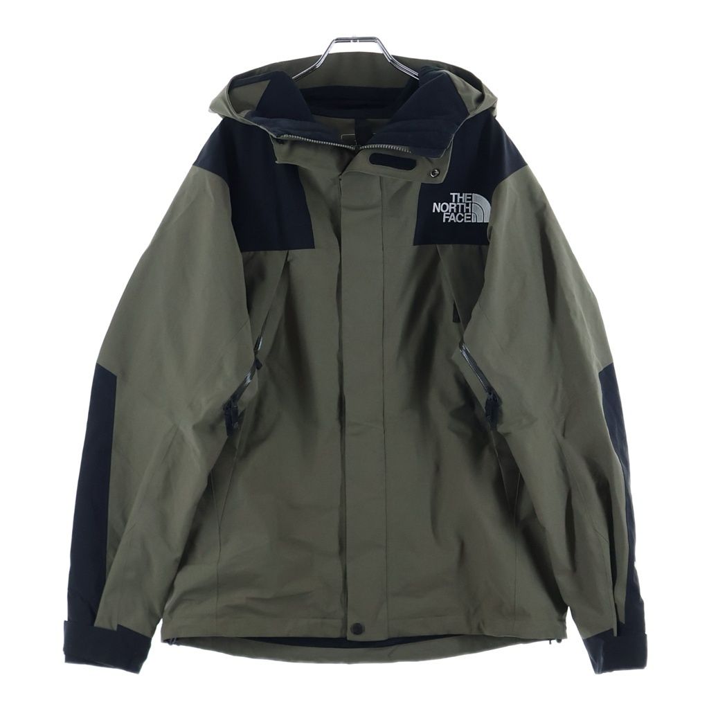 THE NORTH FACE (ザノースフェイス) MOUNTAIN JACKET ナイロン フーデッド マウンテンジャケット ブラウン/ブラック NP61800