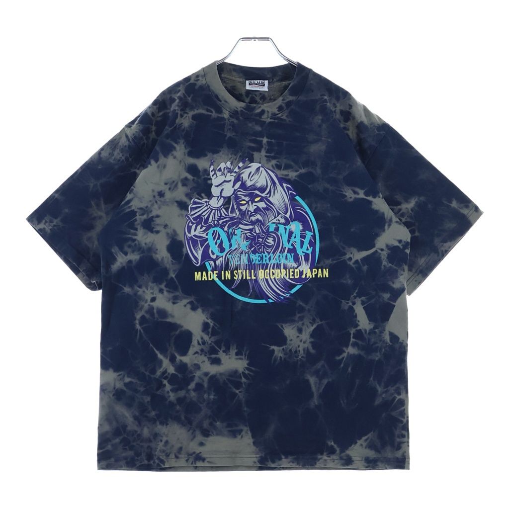 TENDERLOIN (テンダーロイン) ACID WASH S/S TEE PLOCLUBタグ アシッド
