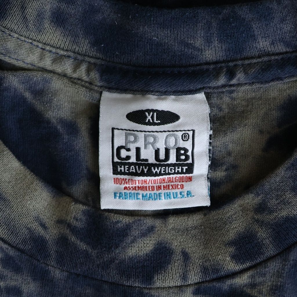 TENDERLOIN (テンダーロイン) ACID WASH S/S TEE PLOCLUBタグ アシッド