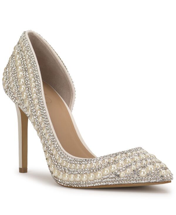 アイエヌシー インターナショナル コンセプト レディース シューズ パンプス INC International Concepts Womens Kenjay dOrsay Pumps Stripe Pearl パール