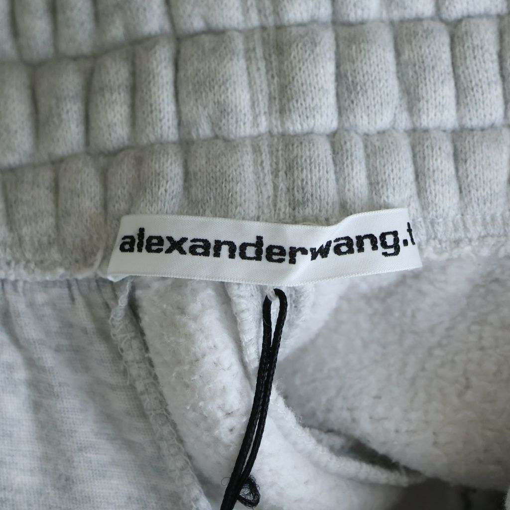 ALEXANDER WANG (アレキサンダーワン) Logo Crewneck Sweatpants ロゴ