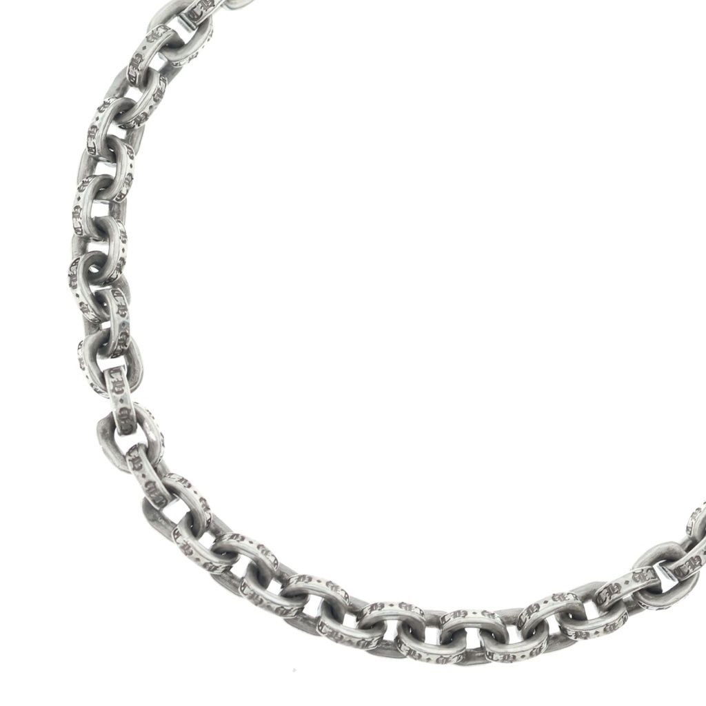 CHROME HEARTS (クロムハーツ) PAPER CHAIN 18 ペーパーチェーンネックレス 18inch シルバー BCA086