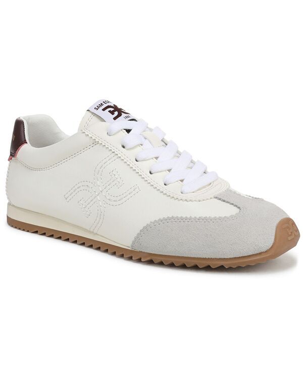 サムエデルマン レディース シューズ スニーカー レース Sam Edelman Womens Isella 2 LaceUp Sneakers Optic White Plum Wine ホワイト