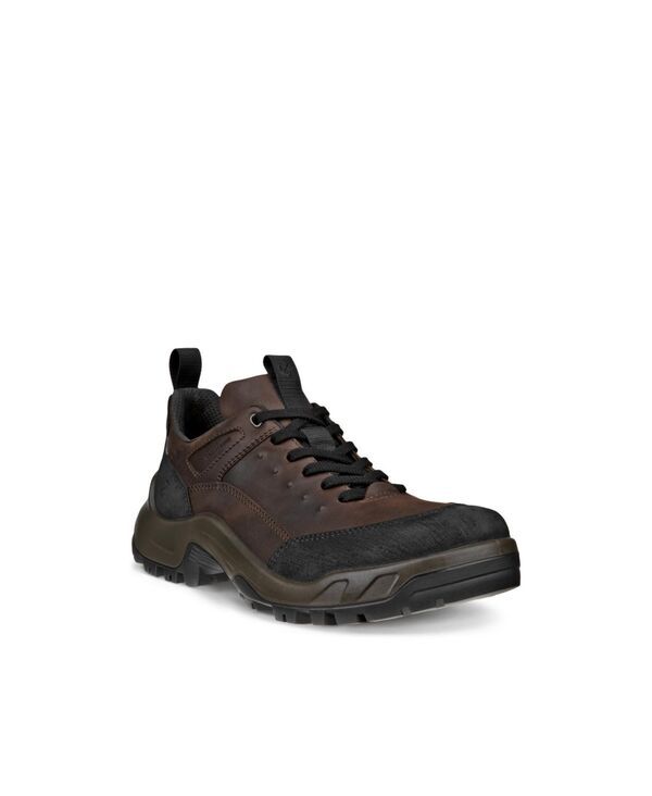 エコー メンズ シューズ スニーカー Ecco Mens Offroad Waterproof Low Trail Sneakers Black Mocha ブラック