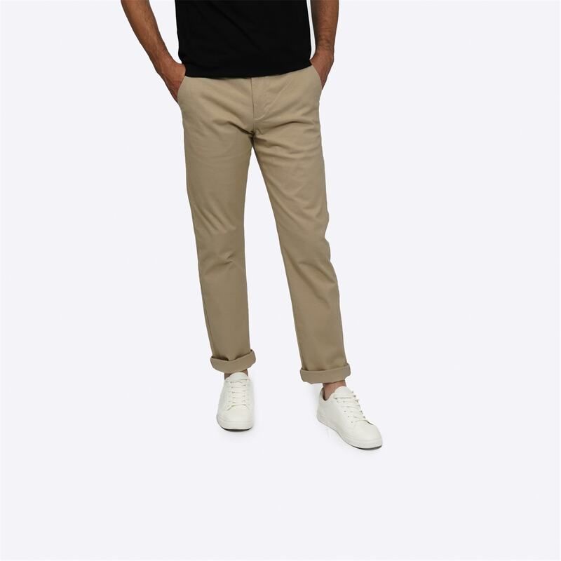 ハウィック メンズ ボトムス カジュアルパンツ Howick Chino Trouser Stone ストーン
