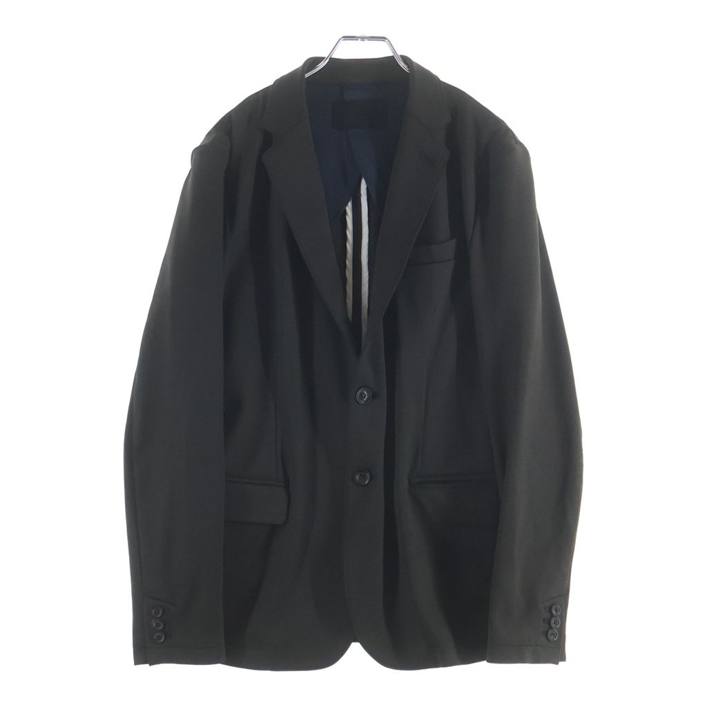 jun hashimoto (ジュンハシモト) 19SS JERSEY JACKET カモ柄 ジャージー テーラードジャケット カーキ 1030000006-11