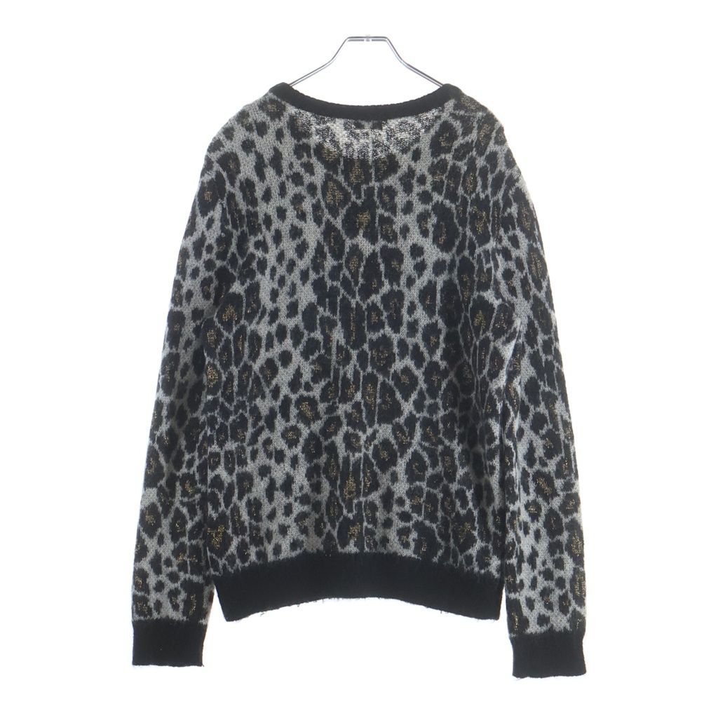 SAINT LAURENT PARIS (サンローランパリ) レオパード 総柄 モヘア