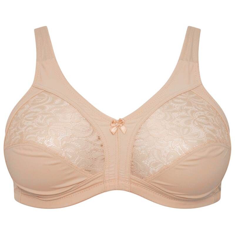 ストゥディオ ポリーニ レディース アンダーウェア ブラジャー レース Studio Lace Non Wired Softcup Bra Nude