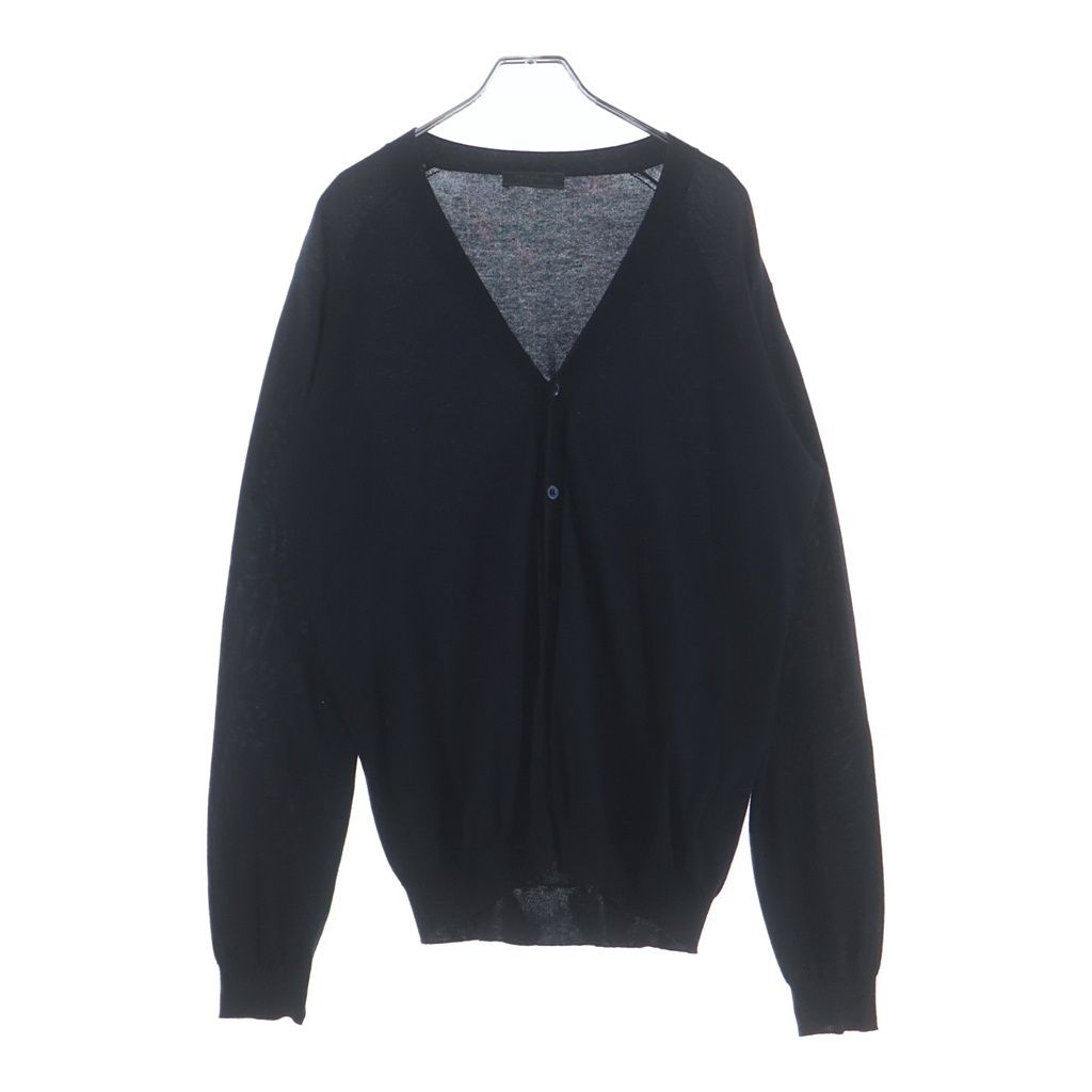 PRADA (プラダ) 17AW カシミヤブレンドニットカーディガン ネイビー SMC497